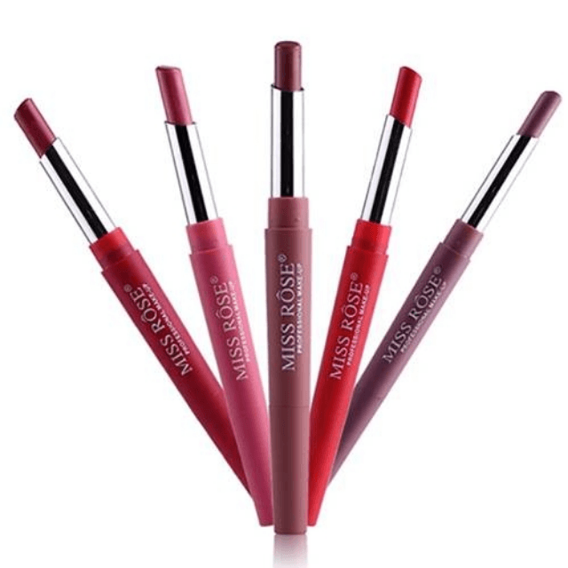 MISS ROSE 2-in-1 Lipstick Pen Lip Liner