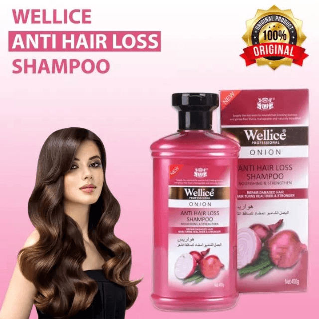 Wellice Professional Onion Anti Hair Loss Shampoo