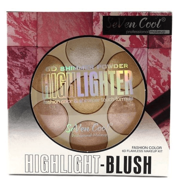 Seven Cool 7 In 1 Professional Highlighter