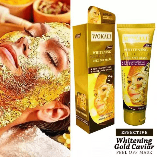 Wokali Whitening Gold Caviar Magnetic Peel Off Mask 130ml