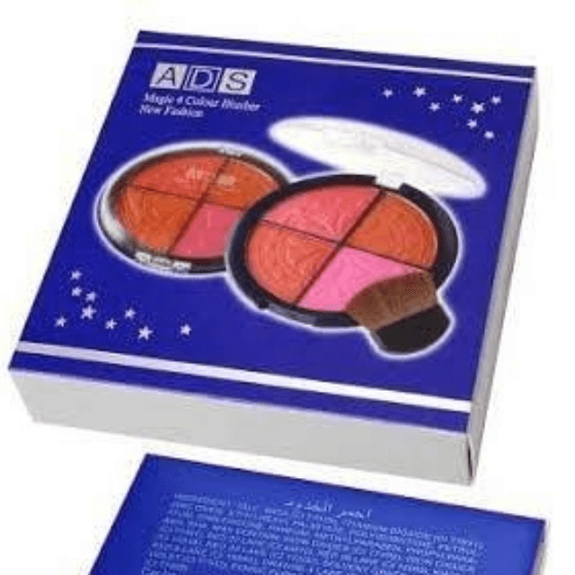 ADS Magic 4 Color Blusher