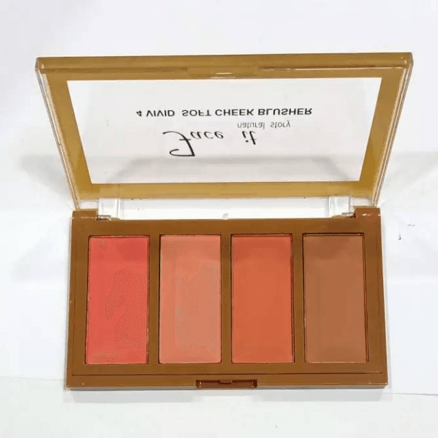 Face It 4 Color Professional Cheeks Blusher