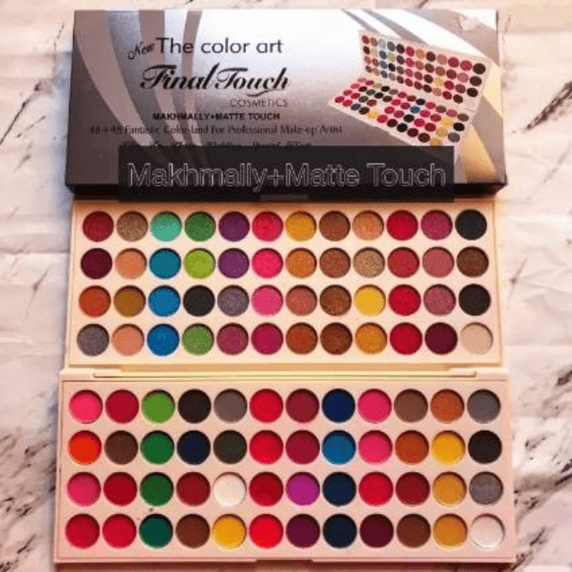 Final Touch Matte Shimmer 96 color eyeshadow palette
