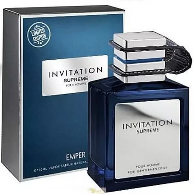 Invitation Supreme Edition Perfume for Men - 100m