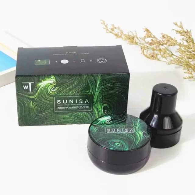 SUNISA Mushroom Head Air Cushion BB CC Cream Moisturizing Air-permeable Nat
