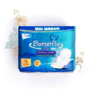 Butterfly Long Individually Packed 16 Ultra Napkins